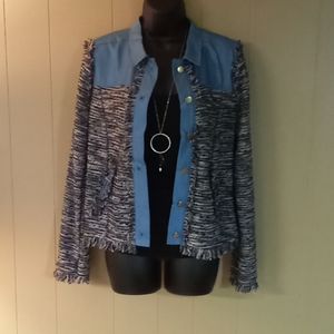 Ladies Fashion Shirt Jacket